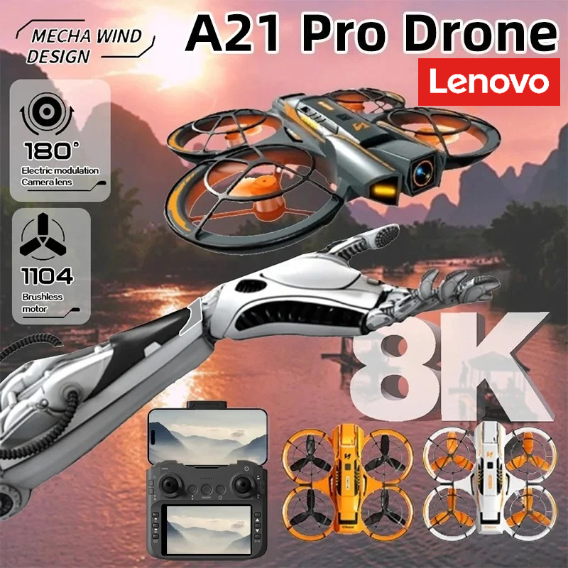 Drone Kit Professional - Lenovo A21 Pro Drohne 4K Professionelle