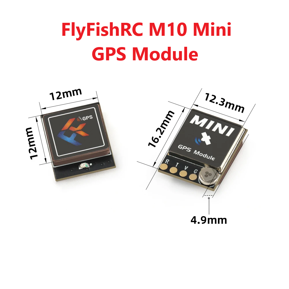Drone Kit Long Range - Flyfishrc m10 Mini-GPS-Modul Eingebaute Keramik antenne
