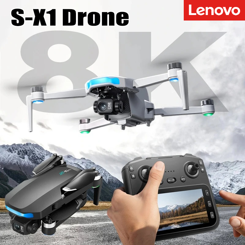 Drone Kit Professional - Lenovo S-X1 Drohne 8K HD Professionelle