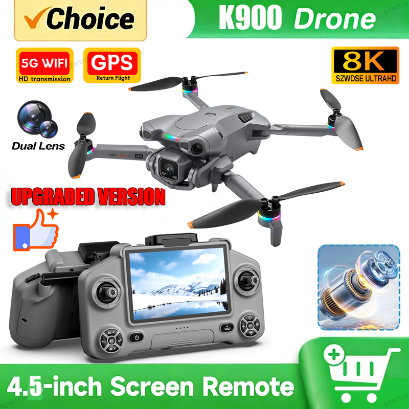 Neue K900 MAX GPS-Drohne mit 4 – Drone Kit With Camera Bewertung und Preis