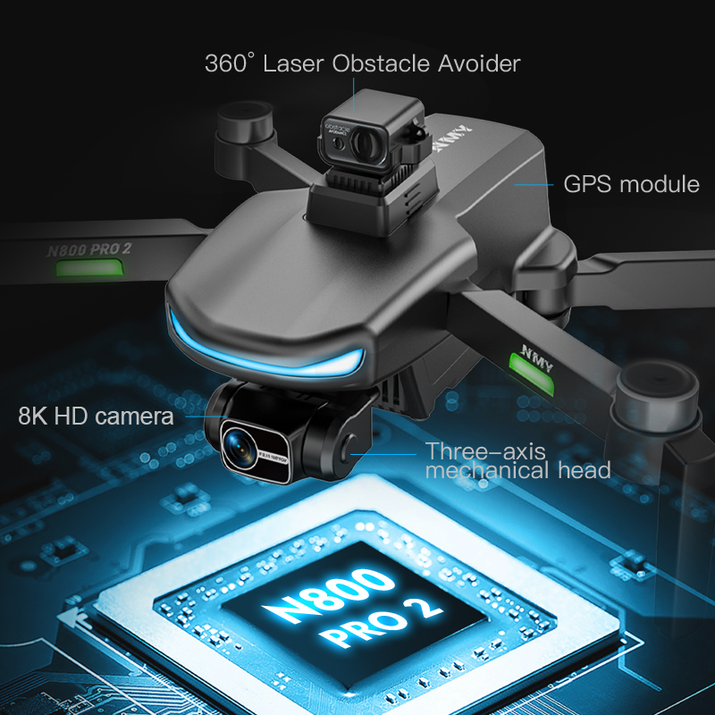 N800 PRO 2 GPS-Drohne Professi – Drone Kit Professional Bewertung und Preis